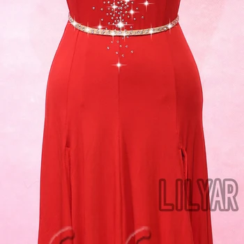 Naujas Lotynų Šokių Suknelė Konkurencijos Dress Kostiumai Sijonas Atlikti Suknelė Suaugusiųjų Pritaikyti Vaikams Raudona Matador Sijonas Padalinta Skirtes