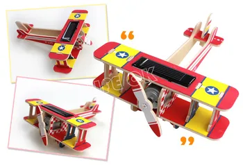 Naujas Mados 3D Galvosūkiai, Dėlionės, mediniai Saulės Energija Varomas Švietimo Žaislai Geriausias medienos dėlionės pamatas dovana