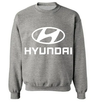 Naujas Mados Medvilnės Vyrų Hoodies Hyundai Automobilių Logotipas Spausdinti Vilnos O-Kaklo megztinis Palaidinės HipHop Harajuku Mens Streetwear