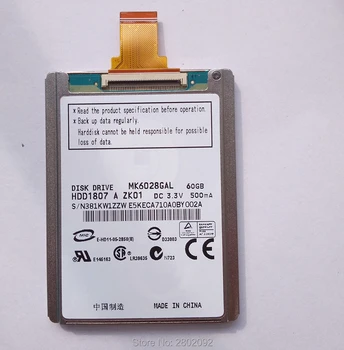 Naujas MK6028GAL 1.8 colių Kietąjį diską ir standžiojo disko kabelis sąsaja ce ZIF 60Gb NEŠIOJAMAS 