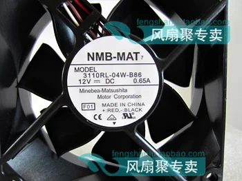 Naujas originalus NMB 8CM 8025 12V0.65A 4-pin PWM aušinimo ventiliatorius 3110RL-04W-B86
