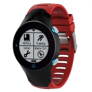 Naujas Pakaitinis Žiūrėti Juostos Garmin Forerunner 610 Smart Žiūrėti Dirželis Gumos Watchband Juoda Aukštos Kokybės Silikono Apyrankė