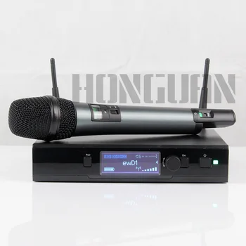 Naujas! Skaitmeninis Tiesa Įvairovę UHF Bevielio Mikrofono Sistema EW D1 Profesinės Vieną Rankinį Mic Puiki Garso Etape Mic