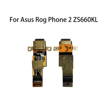 Naujas USB Įkrovimo Jungtį Uosto Asus Rog Telefonas 2 ZS660KL Įkroviklis, USB Lizdas Хвостовой домкрат