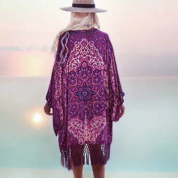 Naujas Šifono Suknelė Su Kutas Violetinė Trumpomis Rankovėmis Mini Megztinis Suknelė Plus Size Vestidos Mujer 2021 Holiday Beach Suknelė