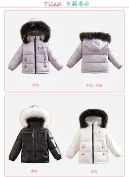 Naujas švarkas parko berniukų paltai ,90% žemyn mergaičių švarkai vaikų drabužių sniego dėvėti vaikiški viršutiniai drabužiai mažylis berniukas drabužiai
