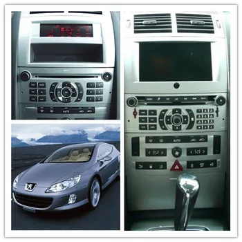 Naujausias Android 9.0 Automobilinis CD DVD grotuvas GPS Navigacija Peugeot 407 2004-2010 m. GPS navigacijos headunit multimedijos grotuvas radijas