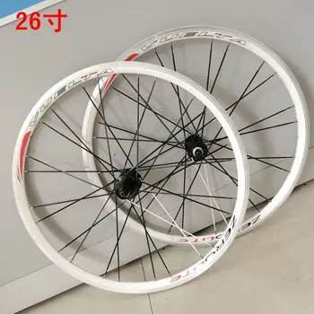 Naujos akcijų 26er mtb dviratį aširačio dvigubo sluoksnio aliuminio lydinio ratlankio RM40 hub V stabdžių diskai