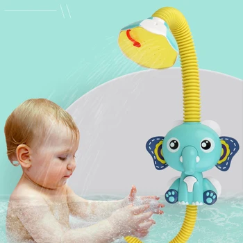Naujos Vonios Žaislų, Kūdikio Vandens Žaidimas Dramblys Modelis, Maišytuvas, Dušas, Elektros Ir Vandens Purškimo Žaislas Plaukimo Vonios Žaislai Vaikams Dovanos