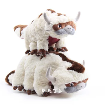 Negabaritinių 53&45&28CM Avatar: The Last Airbender Momo Siuvimas 6-kojis karvė Apa pliušinis lėlės žaislas cute lėlės suaugusiųjų vaikų pagalvę plauko lova
