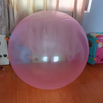 Negabaritinių Pripučiami Vandens Balionas Kamuolys 1.2 m Super-didelio TPR Bubble Ball Be Oro Siurblys Lauko Vandens Parkas Tėvų-vaikų Žaislai