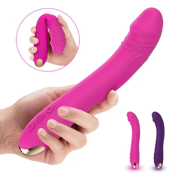 Nekilnojamojo dildo Vibratorius, skirtas Moterims, Minkštas Moterų Makšties Klitorio Stimuliatorius 10 rūšių Massager Masturbator Sekso Produktai Suaugusiems