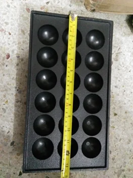 Nemokamas pristatymas Dujų tipą dvi plokštės 45mm kamuolys dydis Takoyaki mašina Žuvų kamuolys maker