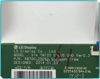 Nemokamas pristatymas naujos originalios t-con 6870C-0505A V14 TM120 GPLUS UHD Ver0.3 42