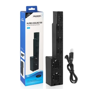 Nemokamas Pristatymas USB Aušinimo Ventiliatorius Playstation4 PS4 Pro Žaidimų Konsolės#5-Ventiliatorius Išorės Super Turbo Aukštos Kokybės