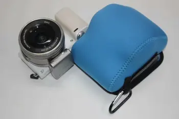 Neopreno Minkštas Neperšlampamas Vidinis Kameros Padengti Krepšys Sony NEX5T NEX5R Veidrodžio Sistema, vaizdo Kameros