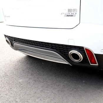 Nerūdijančio Plieno Automobilio stiliaus galinis bamperis lūpų apdaila padengti Jaguar E-TEMPAS EPACE 2018-2019