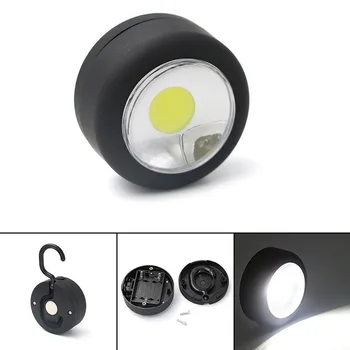 Nešiojamas Kišenėje Patogus LED Žibintuvėlis Mini Palapinės Kabo Lempa Žibintai Vandeniui Pagalbos Magneto, Šviesos 3 AAA Baterijos 1 Režimas