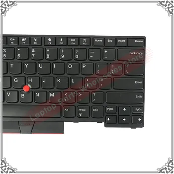 Nešiojamas kompiuteris Lenovo Thinkpad E480 L480 L380 Jogos T480s US Klaviatūra Su Apšvietimu Su Ištiestu Stick Pakeitimo
