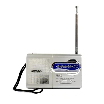 Nešiojamas Radijas AM, FM Imtuvas, Teleskopinė Antena, Imtuvas Mini Pocket Pastatytas Garsiakalbis Mini MP3 Muzikos Virtuvė, Lauko Žaidėjas