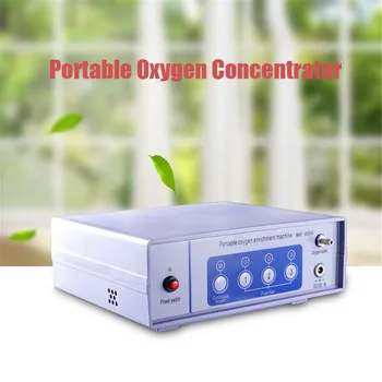 Nešiojamų Deguonies Koncentratorius Oxygene Sodrinimo Mašina Nuolat 1-3L/min Reguliuojamas Srautas Su 2200mAh Baterija Namų