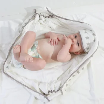 Nešiojamų Kūdikių Suvystyti Naujagimiai Wrap Swaddling Cuddling Antklodė Lopšys Bebe Kabo Maišelis Audinio Sleepsack Lengva Atlikti Vežimėlis Cover