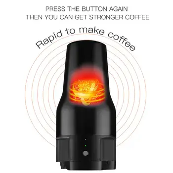 Nešiojamų Lašinamas Kavos virimo aparatas Kelionės Puodelis Kapsules Espresso Coffee Maker Mašina Daugkartiniai K-Taurė Kelionių Automobilis 