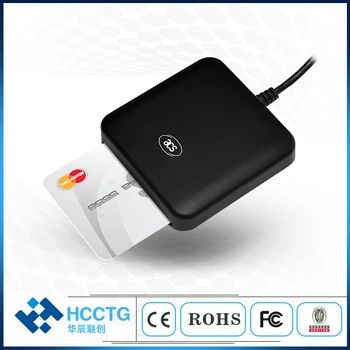 Nešiojamų Susisiekti USB EMV ISO 7816 Smart Tipo C Kortelių Skaitytuvas 