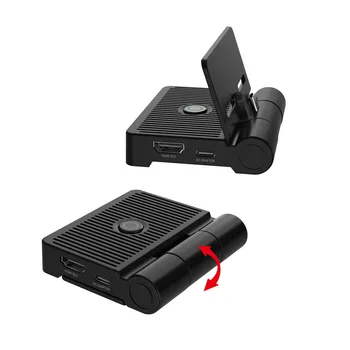 Nešiojamų TV Docking Station Pakeitimo Nintendo Jungiklis NR HDMI, USB 3.0 Prievadas, Sulankstomas Įkrovimo Stovas Video Converter Dokas