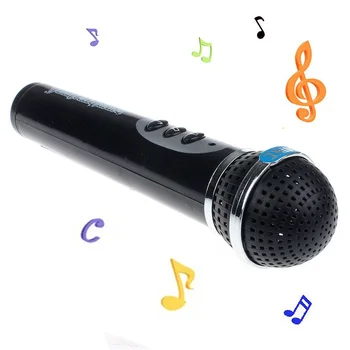 Nešiojamų Vaikų Mikrofonas su Šviesos Vaikai Modeliavimas Mikrofonas Karaoke Dainavimas Juokingi Žaislai, Muzikos Žaislas Dovana Muzikos Mic