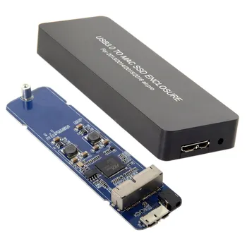 NGFF Nešiojamas Oro Pro 2013 2016 SSD Nešiojamų Atveju, USB 3.0 16+12 Pin Mobiliojo ryšio Dėžutė HDD Talpyklos