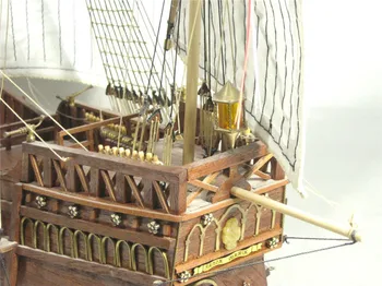 NIDALE Modelis Klasikinis Ispanijos laivo Kolumbo ekspedicija laivyno laivų 1492 Santa Maria burlaivis medienos SC MODELĮ rinkinys