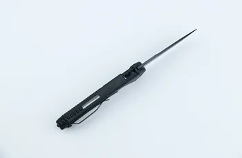 NKAIED Naujas 9600BK peilis D2 ašmenys aliuminio rankenos sulankstomos, medžioklės kempingas kišenėje lauko išgyvenimo EDC įrankis taktinis virtuvės peilis