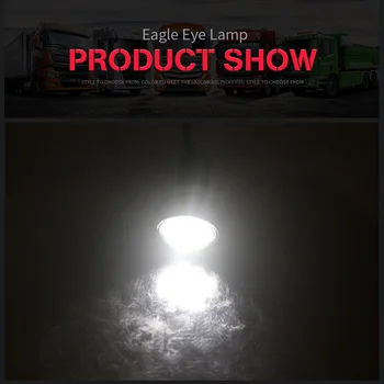 NLpearl 10x Automobilių Surinkimo 12V Automobilio Šviesos važiavimui Dieną 23 MM 4014-12SMD LED DRL Eagle Eye Lemputė, Motociklų Atsarginės Posūkio Signalo Lemputė