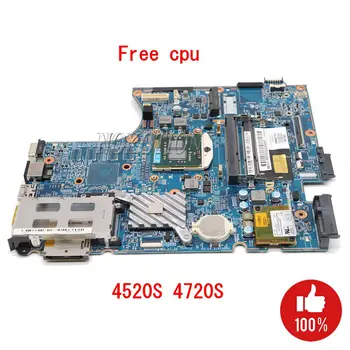 NOKOTION 598667-001 HP ProBook 4520s 4720s Nešiojamas plokštė HM57 M/B sistemos valdybos H9265-2 48.4GK06.041 Nemokamai CPU
