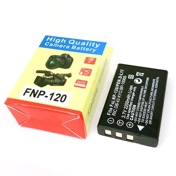 NP-120 NP120 FNP120 DL17 D-Li7 DB-43 BP-1500 Baterija Fuji Fujifilm F10 F11 M603 Zoom 