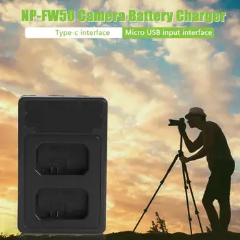 NP-FW50 Kamera, Baterija, Kroviklis Sony A6000 5100 A3000 A35 A55 A7S II Dual Uostų Greito Įkrovimo Dokas 