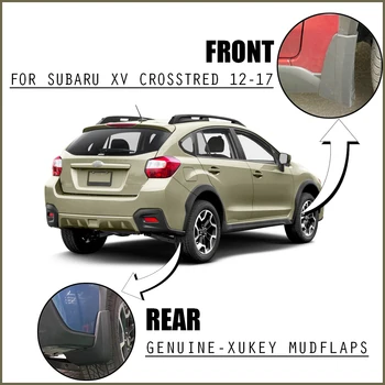 Nustatyti Litų Purvo Juostos, Skirtos Subaru XV Crosstrek 2013 - 2017 Mudflaps Splash Apsaugų Parinkimas Purvasargių Sparnas, Priekinė Užpakalinė m. m. 2016 m.