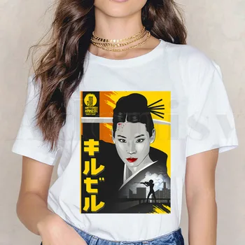 Nužudyti Bilą Ninja Hattori Hanzo Moterų Marškinėliai Harajuku Moterų trumpomis Rankovėmis T-shirt Vasaros Marškinėlius Drabužiai