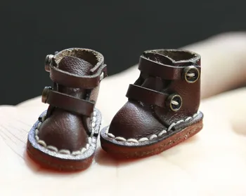 Ob11 kūdikių bateliai TGS molio galva ymy body9 paprasto įstaiga gali dėvėti odos, karvės odos rankų darbo lėlės batai batai Lėlės Priedai