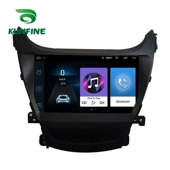 Octa Core Android 10.0 Car DVD GPS Navigacijos Grotuvas Deckless Automobilio Stereo HYUNDAI ELANTRA-2016 m. Headunit Radijas
