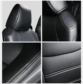 Oda Automobilių Sėdynės Padengti Toyota RAV4 RAV 4 2020 m., Sėdimos vietos Protector, 5 Sėdimos vietos, už Kuro Automobilį Ir Hibridinių Automobilių Aksesuarų, Interjero