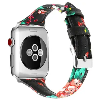 Odinis dirželis Apple žiūrėti juosta 40mm 44mm 38mm 42mm Slim natūralios odos watchband diržo apyrankę iWatch serijos 3 4 5 6 se