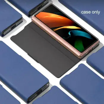 Odos Apversti Telefoną Atveju Piniginės Tipo Vandeniui Telefono dėklas Tinka: Samsung Galaxy Z 2 Kartus 5G Telefono dėklas