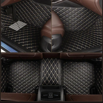 Odos Custom 5 Sėdynės automobilio grindų kilimėlis Mercedes C-Class W202 W203 W204 W205 A205 C204 C205 S202 S203 S204 S205 kilimas