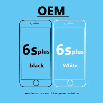 OEM iPhone 6 6S 6P 6SP yra 4.7 5.5 colių mobiliojo telefono ekrane AAA kokybės. testas. Skaitmeninio konvertavimo rodyti 3D touch + arbata
