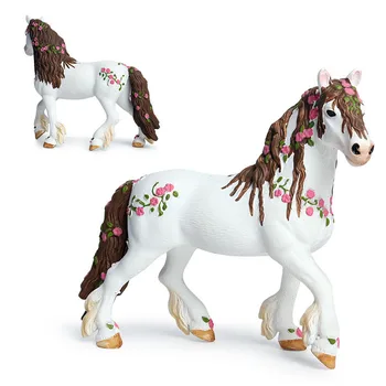 Oenux Originalios Pasakos Mitologinių Gyvūnų Spalvinga Arklių PVC Modelis figūrėlių, Žaislinių Gyvulių (Arklių Figūrėlės Žaislas, Vaikas Dovana