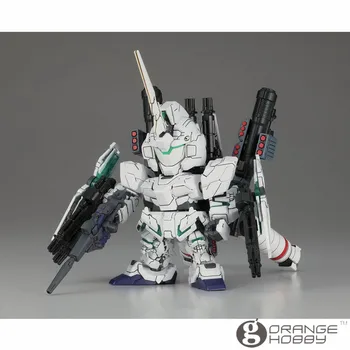 OHS, Bandai SD BB 390 Q-Ver Full Armor Vienaragis Gundam Mobile Suit Asamblėjos Modelis Rinkiniai oh