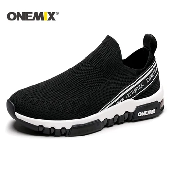 ONEMIX nauji bėgimo bateliai vyrams kvėpuojantis sportbačiai moterims lauko turistiniai vaikščiojimo batai vyrams sportiniai Bateliai vyrai sportbačiai 2018