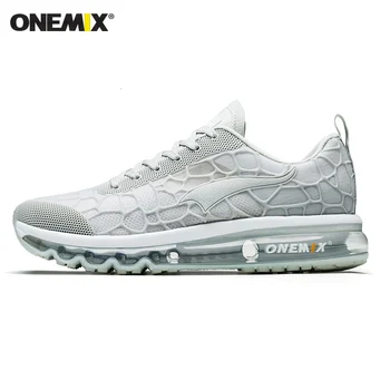 ONEMIX Oro Pagalvės Vyrų Bėgimo Bateliai zapatillas hombre Vyrų Sporto Sneaker Lauko Moterys Lauko Vaikščiojimo Batai vyrams Size35-47